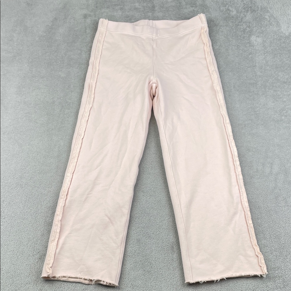NEW Frank & Eileen S 100% Cotton Bella Women's Pink Wide Leg Pants,USA FLAW